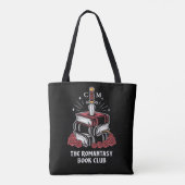 Tote Bag Monogram Romantasy Book Club Bookish (Dos)