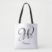 Tote Bag Monogramme (Devant)