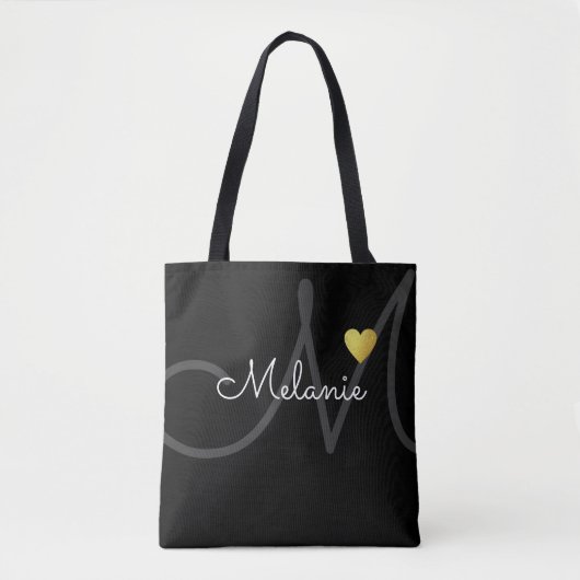 Tote Bag Monogramme Amour (Devant)