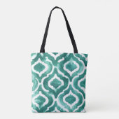 Tote Bag Monogramme | Aquamarine Motif IV (Dos)