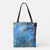 Tote Bag Monogramme Art Abstrait (Dos)