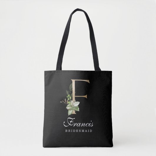 Tote Bag Monogramme Bridesmaid Fourre-tout (Devant)