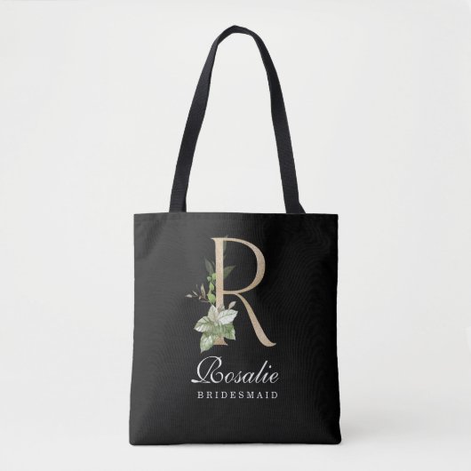 Tote Bag Monogramme Bridesmaid Fourre-tout (Devant)