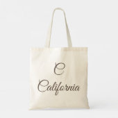 Tote Bag Monogramme Californie (Dos)