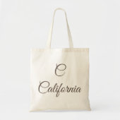 Tote Bag Monogramme Californie (Devant)