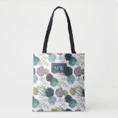 Tote Bag Monogramme | Collection Plante de bonheur Pa Succu (Devant)