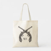Tote Bag Monogramme Croisé Pistols Noir (Dos)