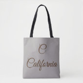 Tote Bag Monogramme de Californie (Devant)