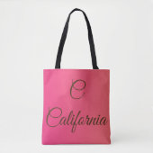 Tote Bag Monogramme de Californie (Devant)