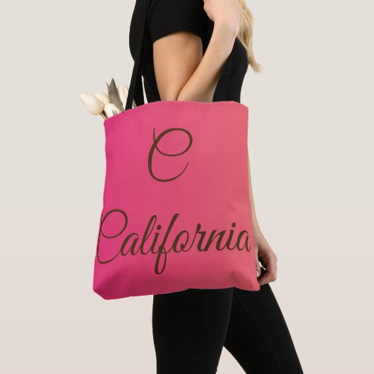 Tote Bag Monogramme de Californie (De près)