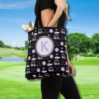 MONOGRAMME DE GOLFER DE LADY STYLISH PERSONNALISÉ