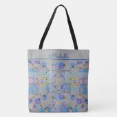 Tote Bag Monogramme de la diversité chic (Devant)