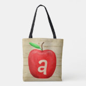 Tote Bag Monogramme de la Pomme Rouge (Dos)