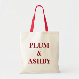 Tote Bag monogramme de nom personnalisé