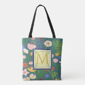 Tote Bag Monogramme de printemps (Dos)
