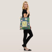 Tote Bag Monogramme de printemps (Sur le modèle)