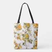 Tote Bag Monogramme de Rose Jaune (Dos)