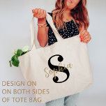 Tote Bag Monogramme de servante de la fête de célibataire p<br><div class="desc">Montrez à vos demoiselles d'honneur ce qu'elles signifient pour vous avec le Sac fourre-tout Monogramme de la Fête de la Bachelorette Personnalisée, un cadeau élégant et pratique conçu uniquement pour elles. Ce fourre-tout personnalisé présente le monogramme de chaque femme de ménage, lui donnant une touche unique et élégante qu’elle peut...</div>