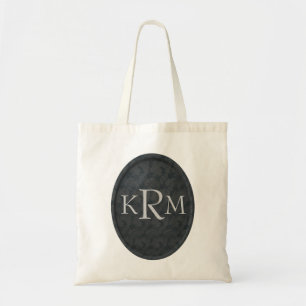 Tote Bag Monogramme de vos initiales personnalisé