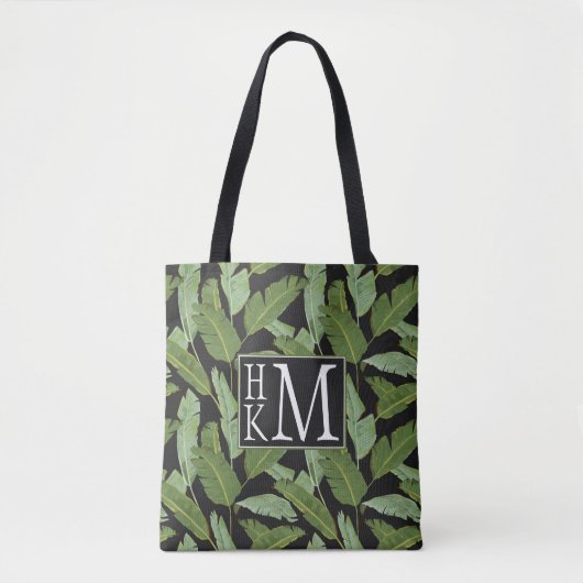 Tote Bag Monogramme des palmettes | (Devant)