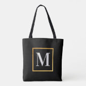 Tote Bag Monogramme d'or (Dos)