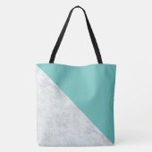 Tote Bag Monogramme et fleurs (Dos)