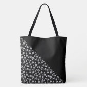 Tote Bag Monogramme et Marguerites (Dos)