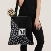 Tote Bag Monogramme et Marguerites (De près)