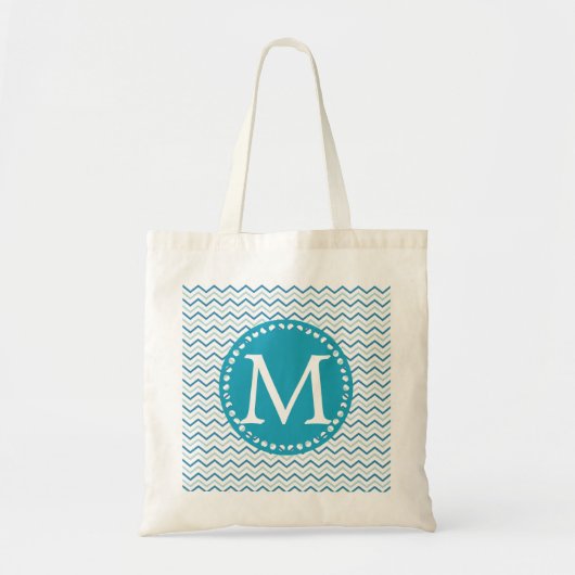 Tote Bag Monogramme fait sur commande personnalisé par (Devant)