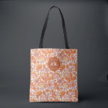 Tote Bag Monogramme Fleurs Rétro Groovy Orange<br><div class="desc">Le sac fourre-tout à monogramme et fleurs orange Groovy Retro est un accessoire élégant et fonctionnel parfait pour toutes les occasions. Avec son motif floral orange audacieux et son monogramme personnalisé, ce fourre-tout ajoute une touche de couleur vibrante à votre garde-robe. Assez spacieux pour transporter tous vos essentiels, que vous...</div>