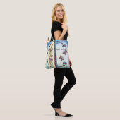 Tote Bag Monogramme floral C (Sur le modèle)