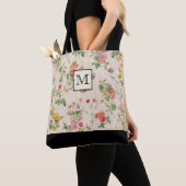 Tote Bag Monogramme floral du pays (De près)