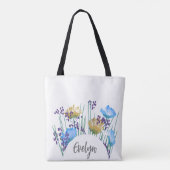 Tote Bag Monogramme Floral Evelyn (Dos)