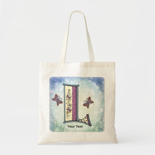 Tote Bag Monogramme floral L (Devant)