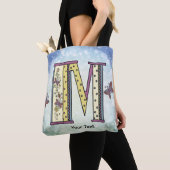 Tote Bag Monogramme floral M (De près)