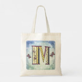 Tote Bag Monogramme floral M (Dos)