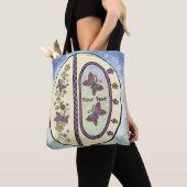 Tote Bag Monogramme floral O (De près)