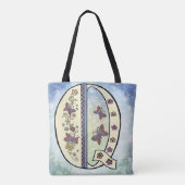 Tote Bag Monogramme floral Q (Dos)
