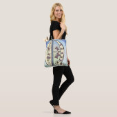 Tote Bag Monogramme floral Q (Sur le modèle)