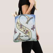 Tote Bag Monogramme floral S (De près)