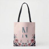 Tote Bag Monogramme floral souple (Devant)