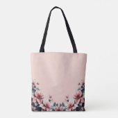 Tote Bag Monogramme floral souple (Dos)