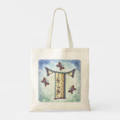 Tote Bag Monogramme floral T (Dos)