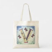 Tote Bag Monogramme floral V (Dos)