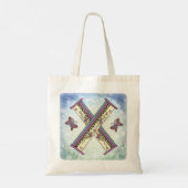 Tote Bag Monogramme floral X (Dos)