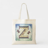 Tote Bag Monogramme floral Z (Dos)