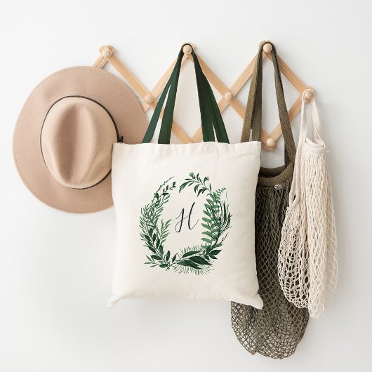 Tote Bag Monogramme forestier sauvage