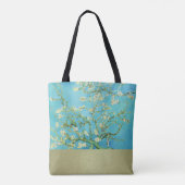 Tote Bag Monogramme Golden Van Gogh Almond Blossom (Dos)
