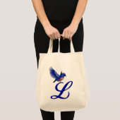 Tote Bag Monogramme initial L (Devant (produit))