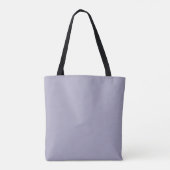 Tote Bag Monogramme Mariage de tige florale rustique | Lila (Dos)